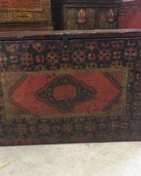 Mid Nineteenth Century Tibetan Trunk