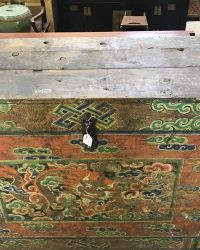 Twentieth Century large Monastery Trunk