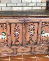 Tibetan Snow Lions Cabinet Tibetan Snow Lions Cabinet